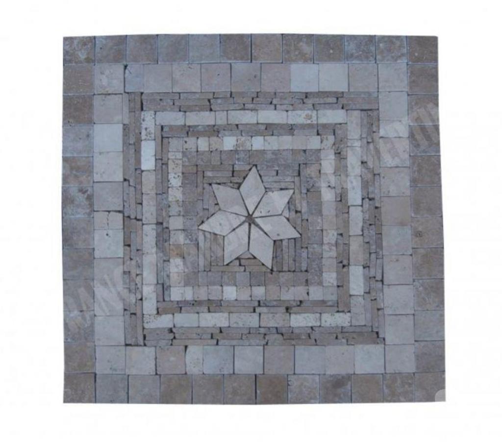  Bouches-du-Rhône Lancon Provence - 13680 - Photos Vivastreet Travertin Mixte Rosace 61x61 cm REF 1254