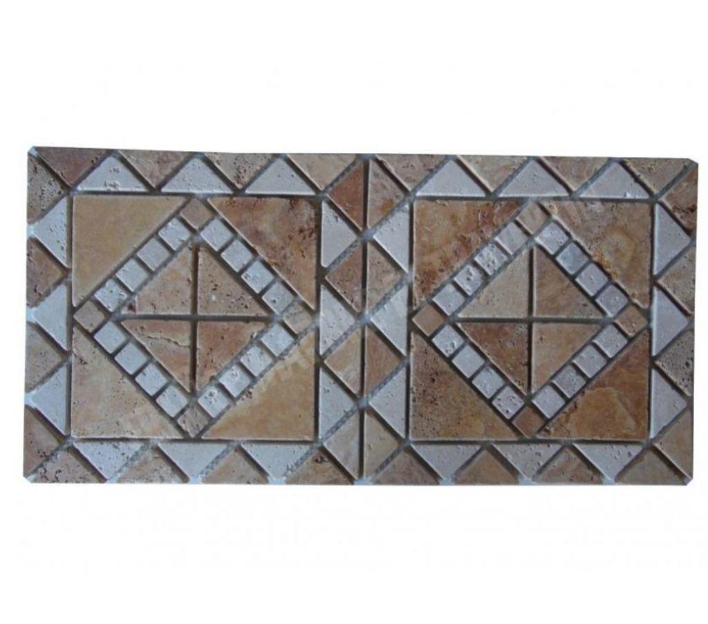  Bouches-du-Rhône Lancon Provence - 13680 - Photos Vivastreet Travertin Jaune & Classique Rosace 30,5x30,5 cm REF 1138