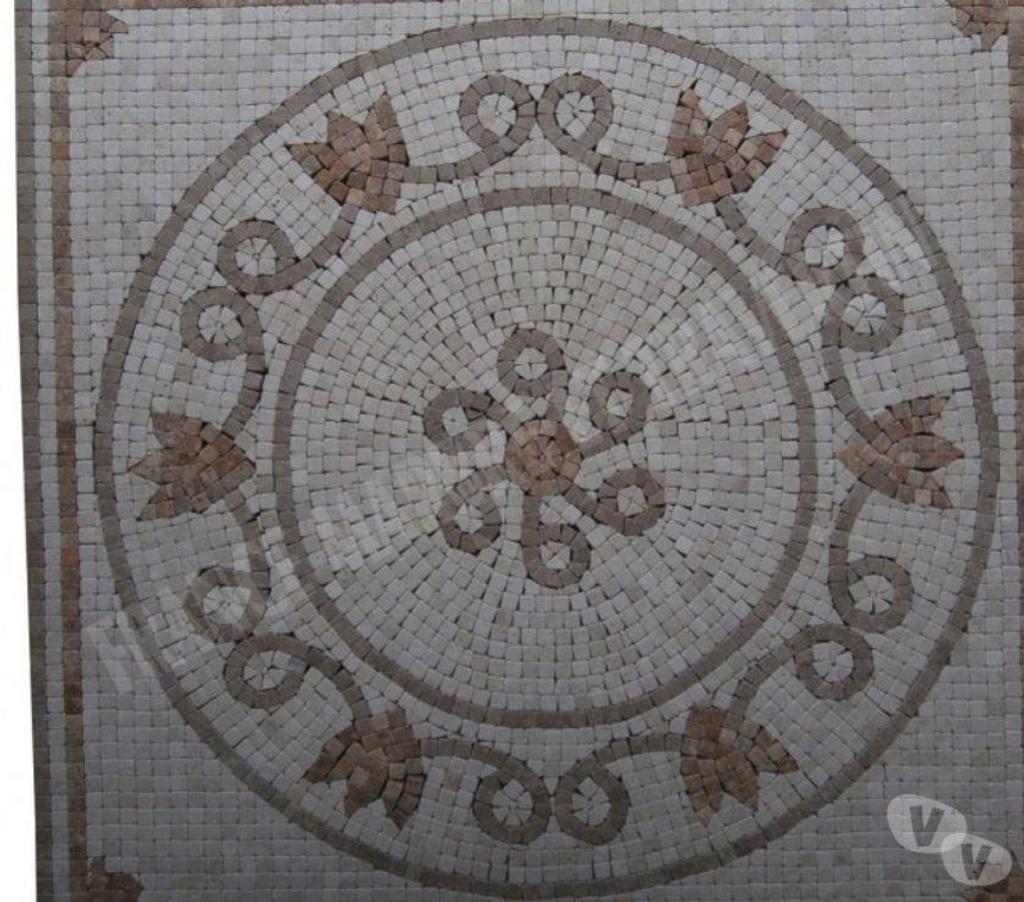  Bouches-du-Rhône Lancon Provence - 13680 - Photos Vivastreet Travertin Mixte Mosaïque Micro Rosace 61x61 cm REF 1053