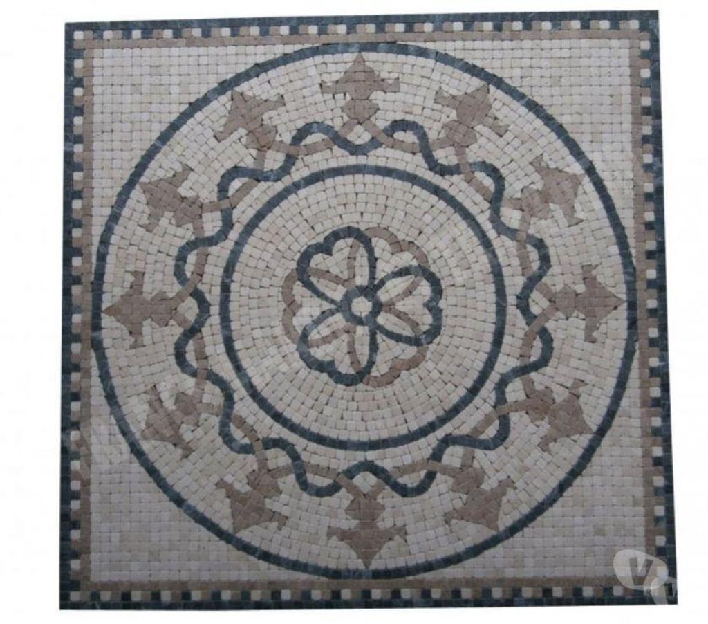  Bouches-du-Rhône Lancon Provence - 13680 - Photos Vivastreet Travertin Mixte Mosaïque Micro Rosace 61x61 cm REF 1051