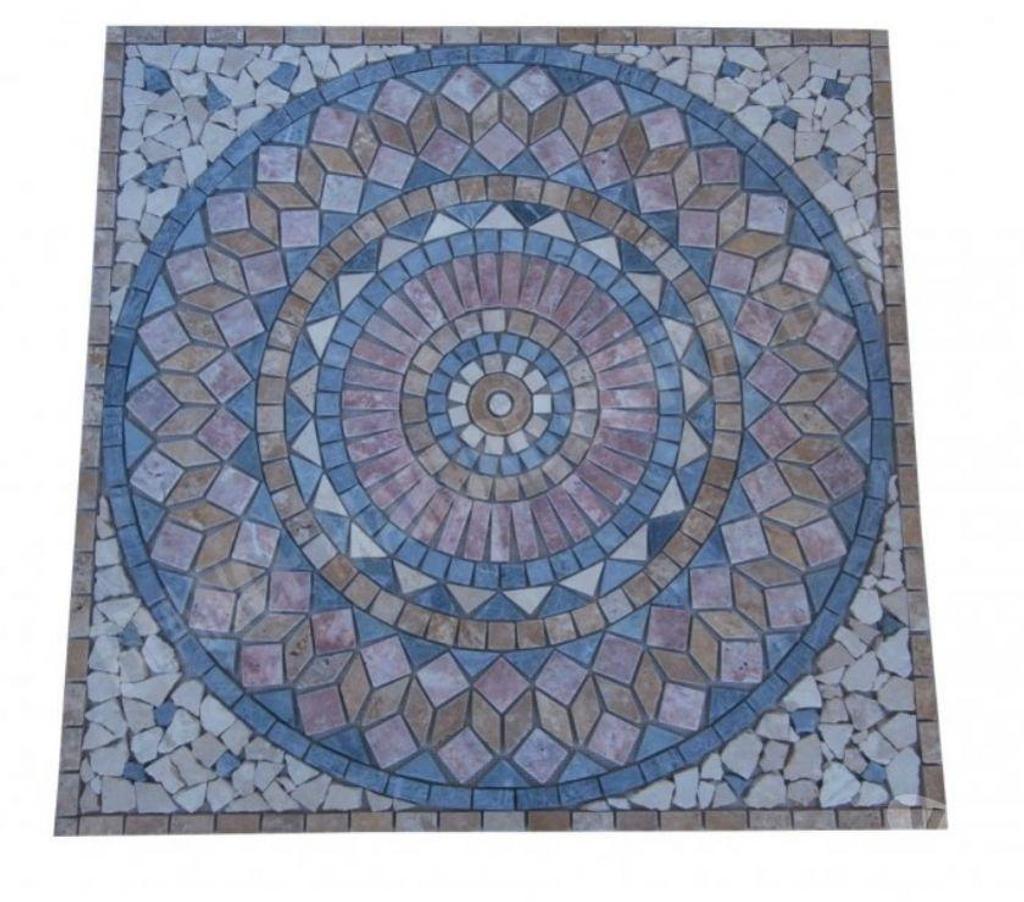  Bouches-du-Rhône Lancon Provence - 13680 - Photos Vivastreet Travertin Mixte Rosace 91x91 cm REF 1049