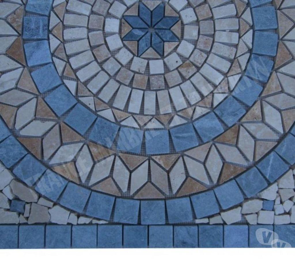  Bouches-du-Rhône Lancon Provence - 13680 - Photos Vivastreet Travertin Mixte Rosace 80x80 cm REF 1048