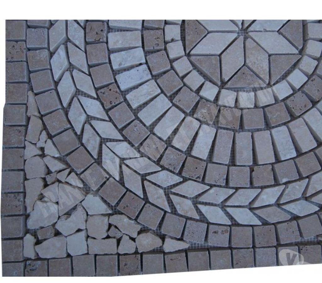  Bouches-du-Rhône Lancon Provence - 13680 - Photos Vivastreet Travertin Mixte Rosace 61x61 cm REF 1047