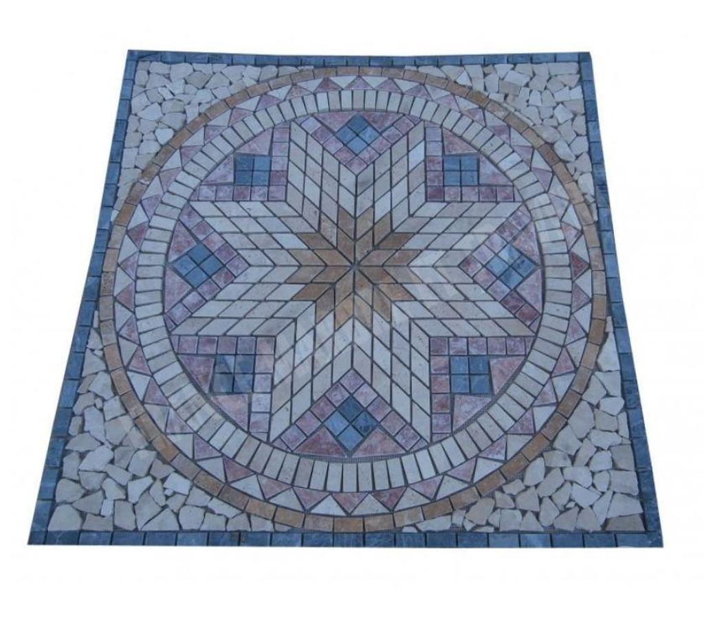  Bouches-du-Rhône Lancon Provence - 13680 - Photos Vivastreet Travertin Mixte Rosace 91x91 cm REF 1046