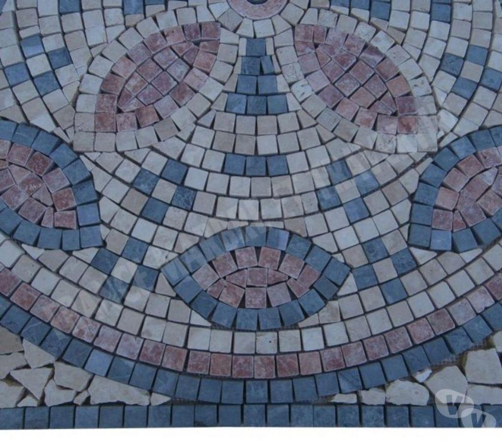  Bouches-du-Rhône Lancon Provence - 13680 - Photos Vivastreet Travertin Mixte Rosace 91x91 cm REF 1045