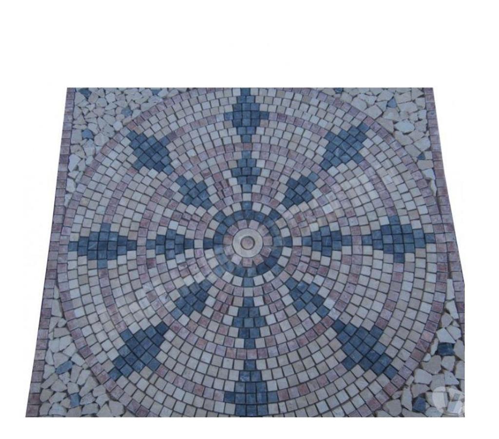  Bouches-du-Rhône Lancon Provence - 13680 - Photos Vivastreet Travertin Mixte Rosace 91x91 cm REF 1043