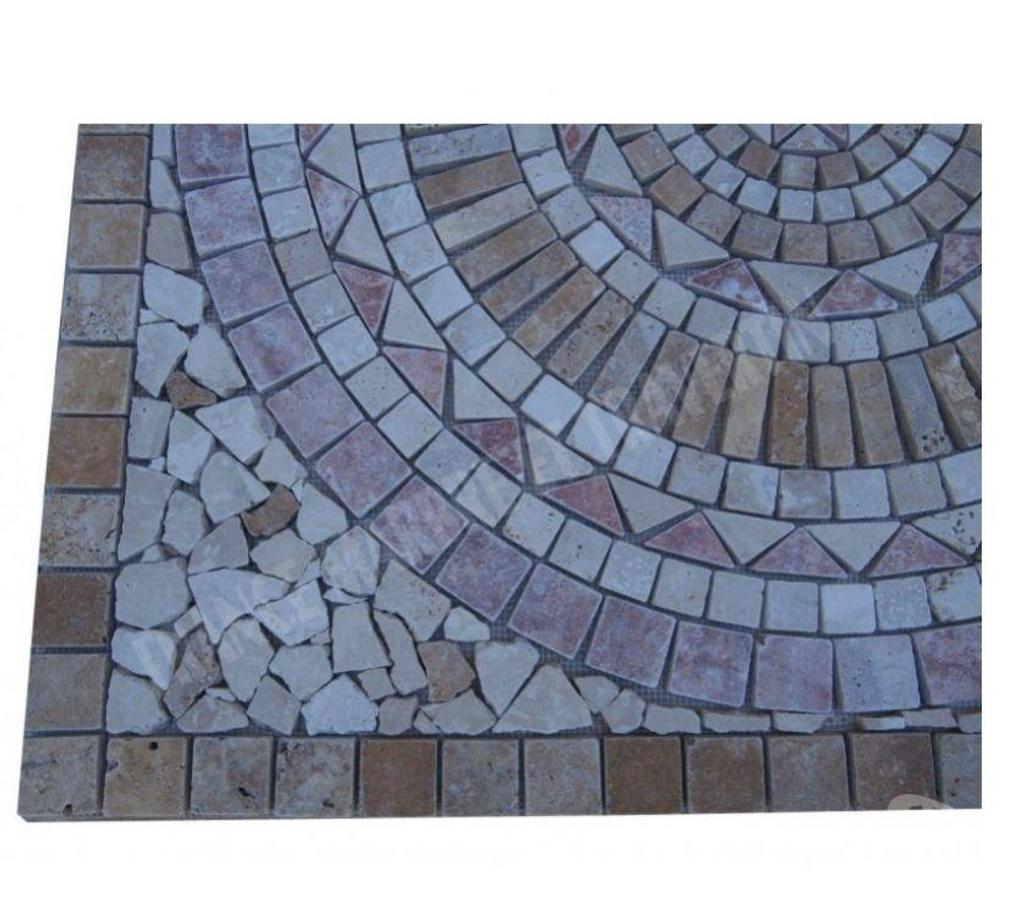  Bouches-du-Rhône Lancon Provence - 13680 - Photos Vivastreet Travertin Mixte Rosace 91x91 cm REF 1041