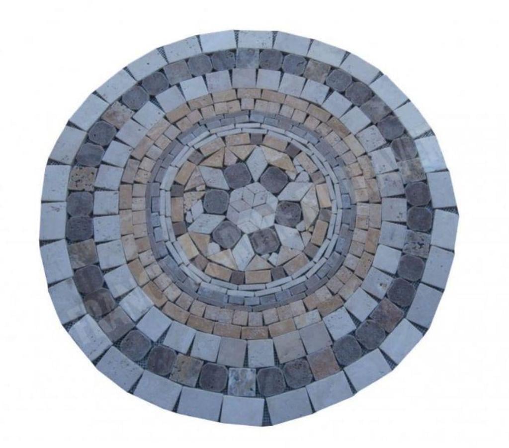  Bouches-du-Rhône Lancon Provence - 13680 - Photos Vivastreet Travertin Mixte Rosace Ronde Diamètre 80 cm REF 879