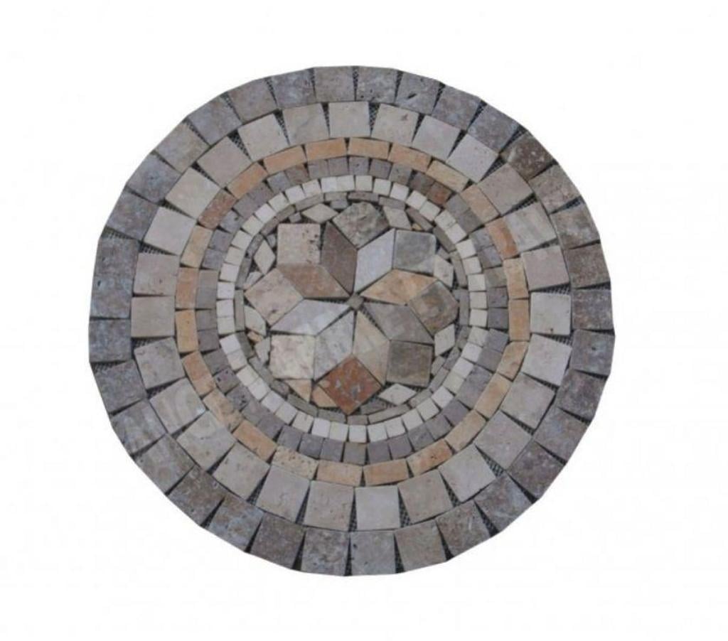  Bouches-du-Rhône Lancon Provence - 13680 - Photos Vivastreet Travertin Mixte Rosace Ronde Diamètre 60 cm REF 849