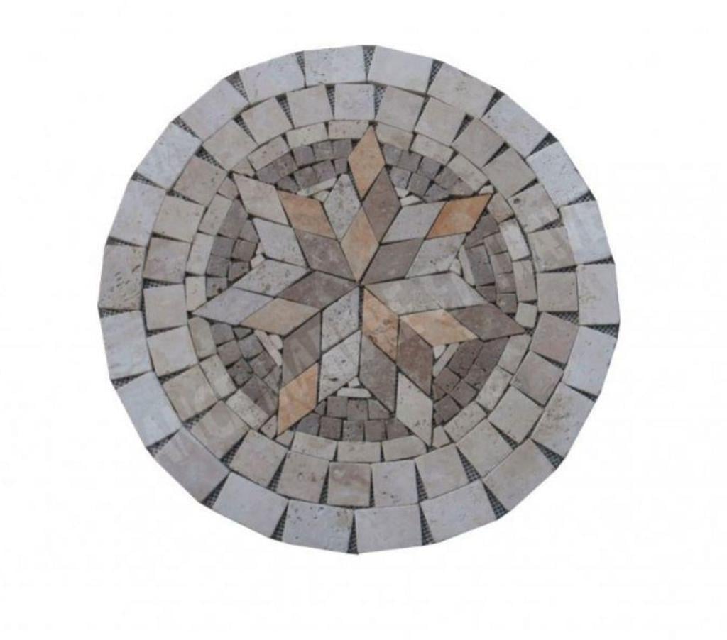  Bouches-du-Rhône Lancon Provence - 13680 - Photos Vivastreet Travertin Mixte Rosace Ronde Diamètre 60 cm REF 849