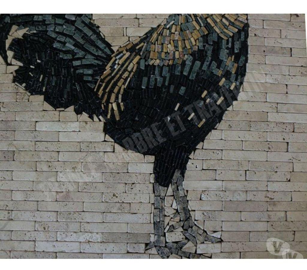  Bouches-du-Rhône Lancon Provence - 13680 - Photos Vivastreet Travertin Mixte Rosace Coq 61x61 cm REF 628