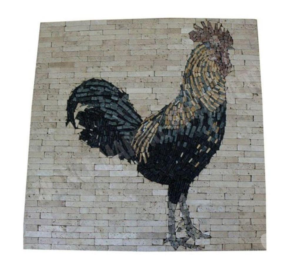  Bouches-du-Rhône Lancon Provence - 13680 - Photos Vivastreet Travertin Mixte Rosace Coq 61x61 cm REF 628