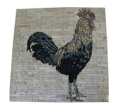 Bricolage - Jardin - Outillage Lancon Provence Bouches-du-Rhône - Photos Vivastreet Travertin Mixte Rosace Coq 61x61 cm REF 628