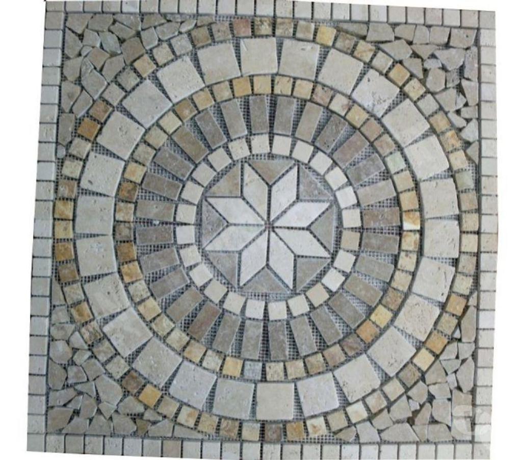  Bouches-du-Rhône Lancon Provence - 13680 - Photos Vivastreet Travertin Mixte Rosace 61x61 cm REF 551