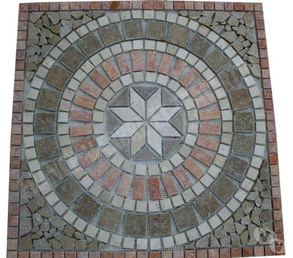  Bouches-du-Rhône Lancon Provence - 13680 - Photos Vivastreet Travertin Mixte Rosace 61x61 cm REF 551