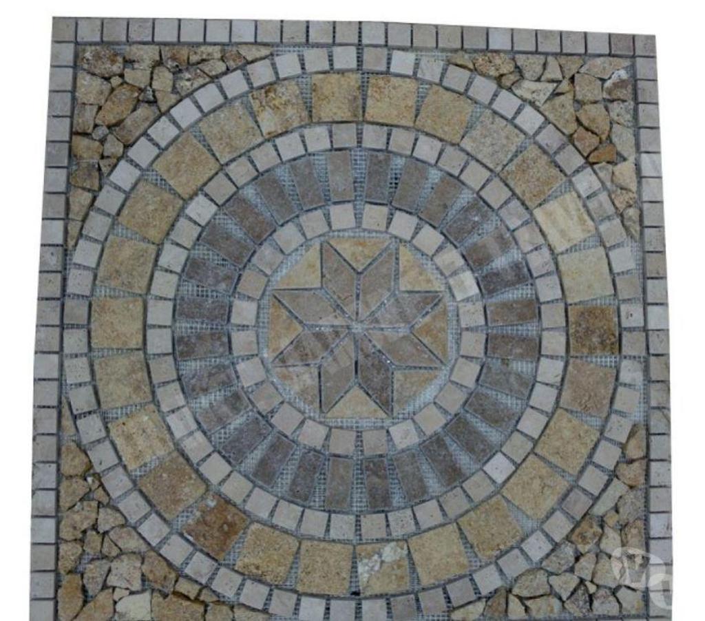  Bouches-du-Rhône Lancon Provence - 13680 - Photos Vivastreet Travertin Mixte Rosace 61x61 cm REF 551