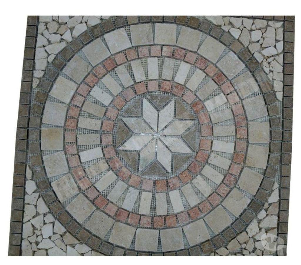  Bouches-du-Rhône Lancon Provence - 13680 - Photos Vivastreet Travertin Mixte Rosace 61x61 cm REF 551