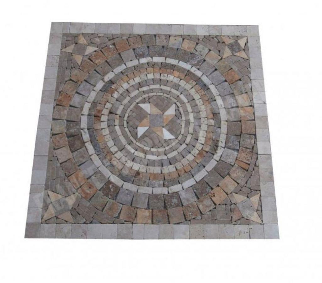  Bouches-du-Rhône Lancon Provence - 13680 - Photos Vivastreet Travertin Mixte Rosace 80x80 cm REF 549