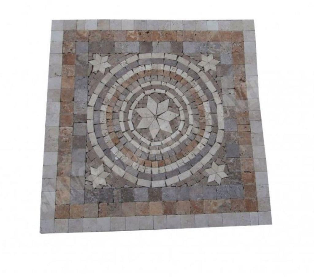  Bouches-du-Rhône Lancon Provence - 13680 - Photos Vivastreet Travertin Mixte Rosace 80x80 cm REF 549