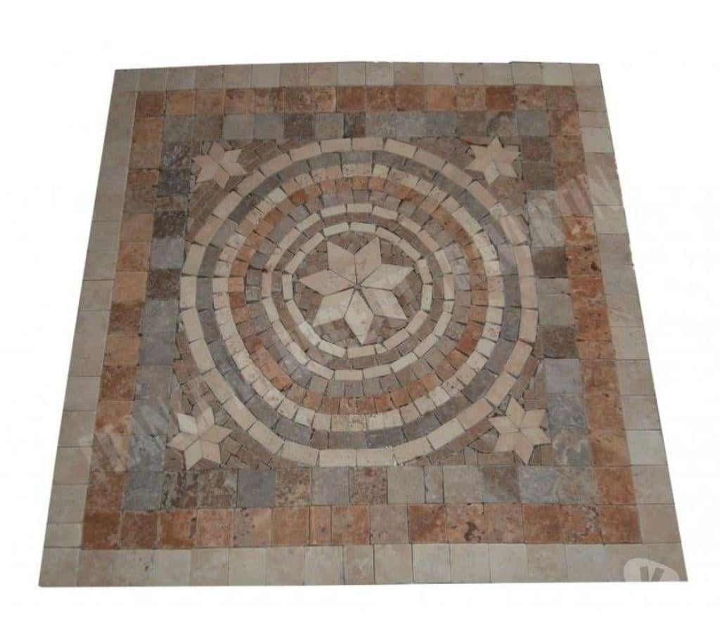  Bouches-du-Rhône Lancon Provence - 13680 - Photos Vivastreet Travertin Mixte Rosace 80x80 cm REF 549