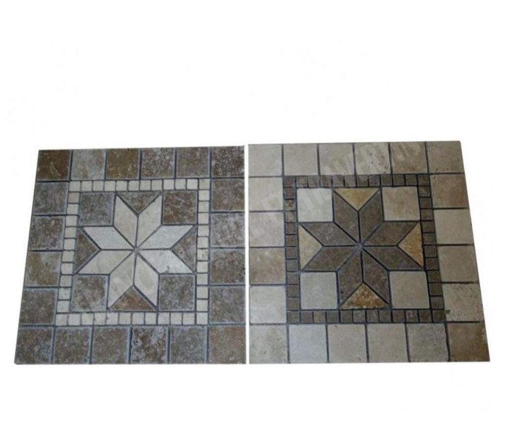  Bouches-du-Rhône Lancon Provence - 13680 - Photos Vivastreet Travertin Multicolore Rosace 30,5x30,5 cm REF 249