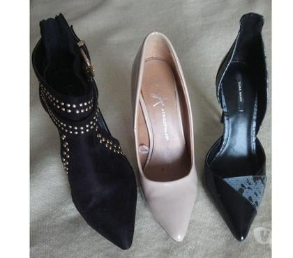 Chaussures et bottes occasion La Courneuve Seine-Saint-Denis - Photos Vivastreet 3 paires d’escarpins