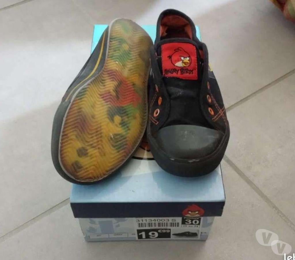 Chaussures Puy-de-Dôme Clermont Ferrand - Photos Vivastreet Chaussure en toile Angry Birds pointure 30