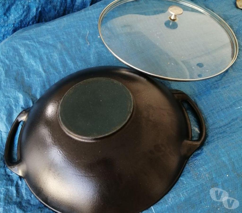 Ameublement & art de la table Val-d'Oise Bernes sur Oise - 95340 - Photos Vivastreet TOP : WOK En Fonte LE CREUSET Diamètre 37.5Cm Tout Foyers