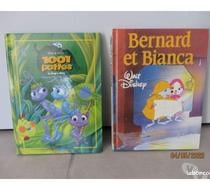Lot de 2 livres Walt Disney