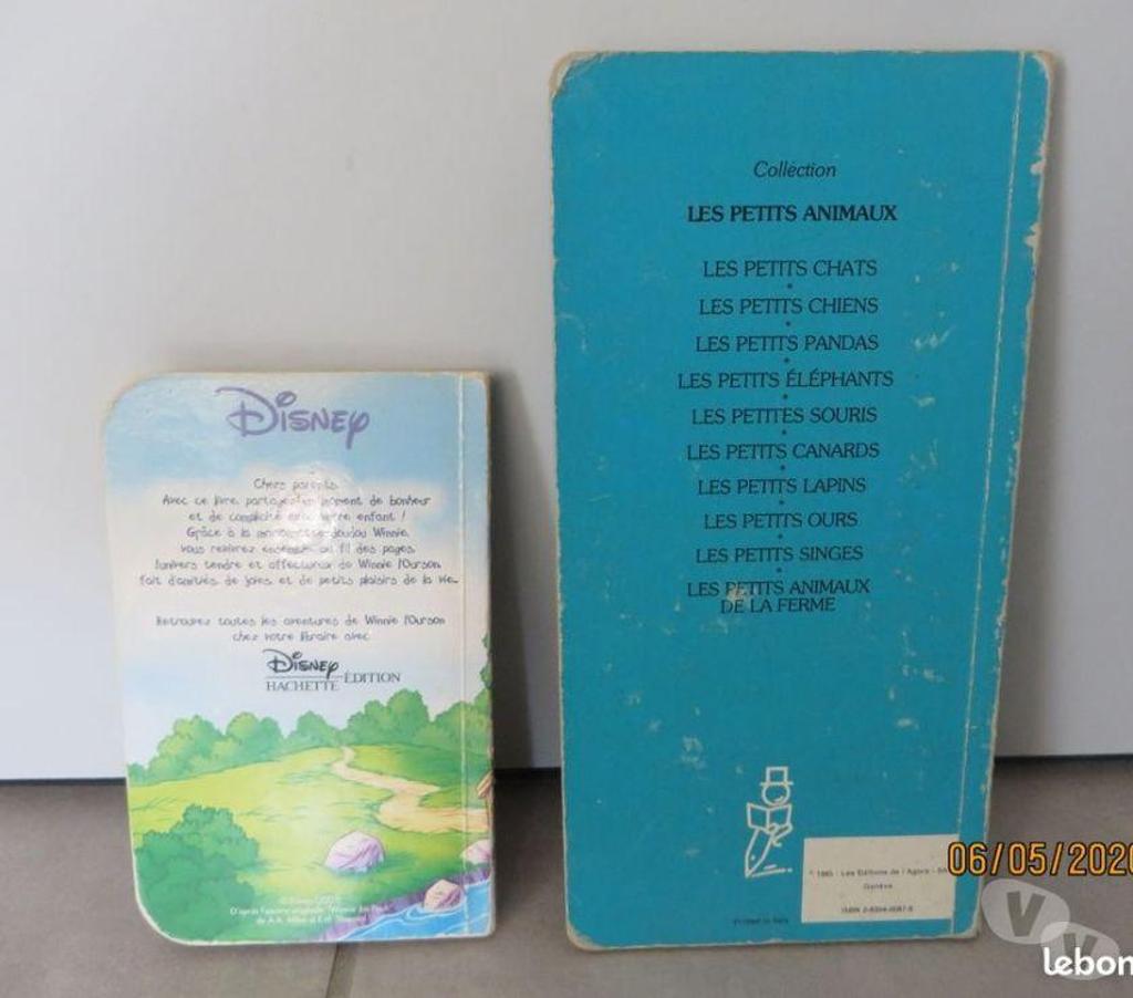 Livres occasion Puy-de-Dôme Clermont Ferrand - Photos Vivastreet 2 livres : 1 Winnie et 1 petits singes