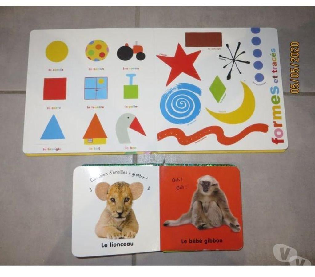 Livres occasion Puy-de-Dôme Clermont Ferrand - Photos Vivastreet Lot de 2 livres d'éveil