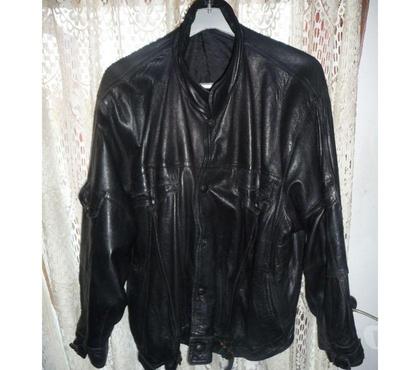 Vêtements occasion Aix en Provence Aix en Provence - Photos Vivastreet VESTE JACKET HOMM NOIR 100 % CUIR TAILLE L 38 CHAMACO PARIS