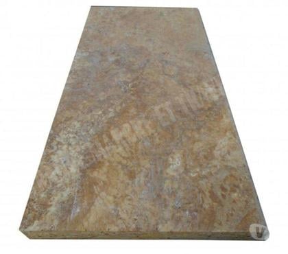 Bricolage - Jardin - Outillage Forcalqueiret Var - Photos Vivastreet Travertin Jaune Margelle de Piscine BA 30,5x61 cm REF 3258
