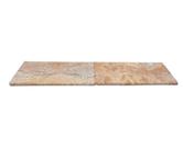 Travertin Jaune Scabas Margelle BA 30,5X61CM REF 710