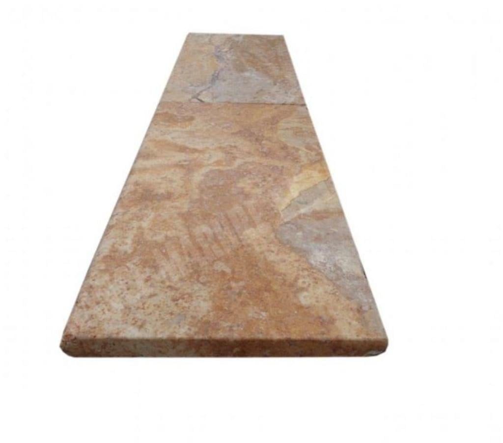  Var Forcalqueiret - 83136 - Photos Vivastreet Travertin Jaune Scabas Margelle BA 30,5X61CM REF 710