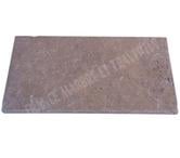 Travertin Noce Marron Margelle BA 30,5x61X3CM REF 055