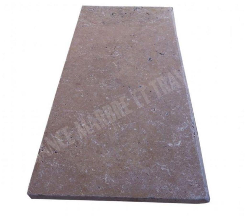  Bouches-du-Rhône Lancon Provence - 13680 - Photos Vivastreet Travertin Noce Marron Margelle BA 30,5x61X3CM REF 055