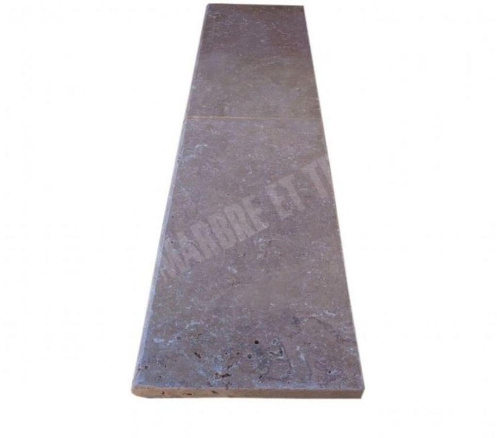  Bouches-du-Rhône Lancon Provence - 13680 - Photos Vivastreet Travertin Noce Marron Margelle BA 30,5x61X3CM REF 055