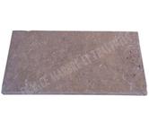 Travertin Noce Marron Margelle BA 30,5x61X3CM REF 055