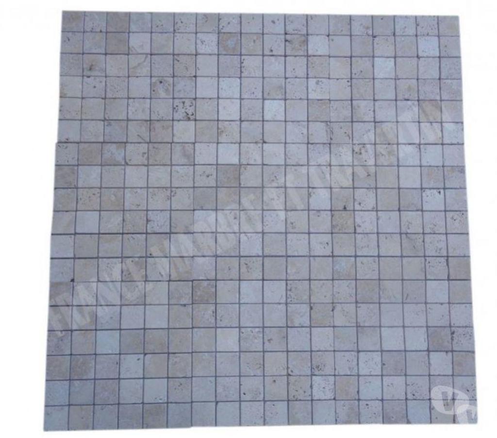  Var Forcalqueiret - 83136 - Photos Vivastreet Travertin Classique Clair Mosaïque 4,8x4,8 cm REF 2927