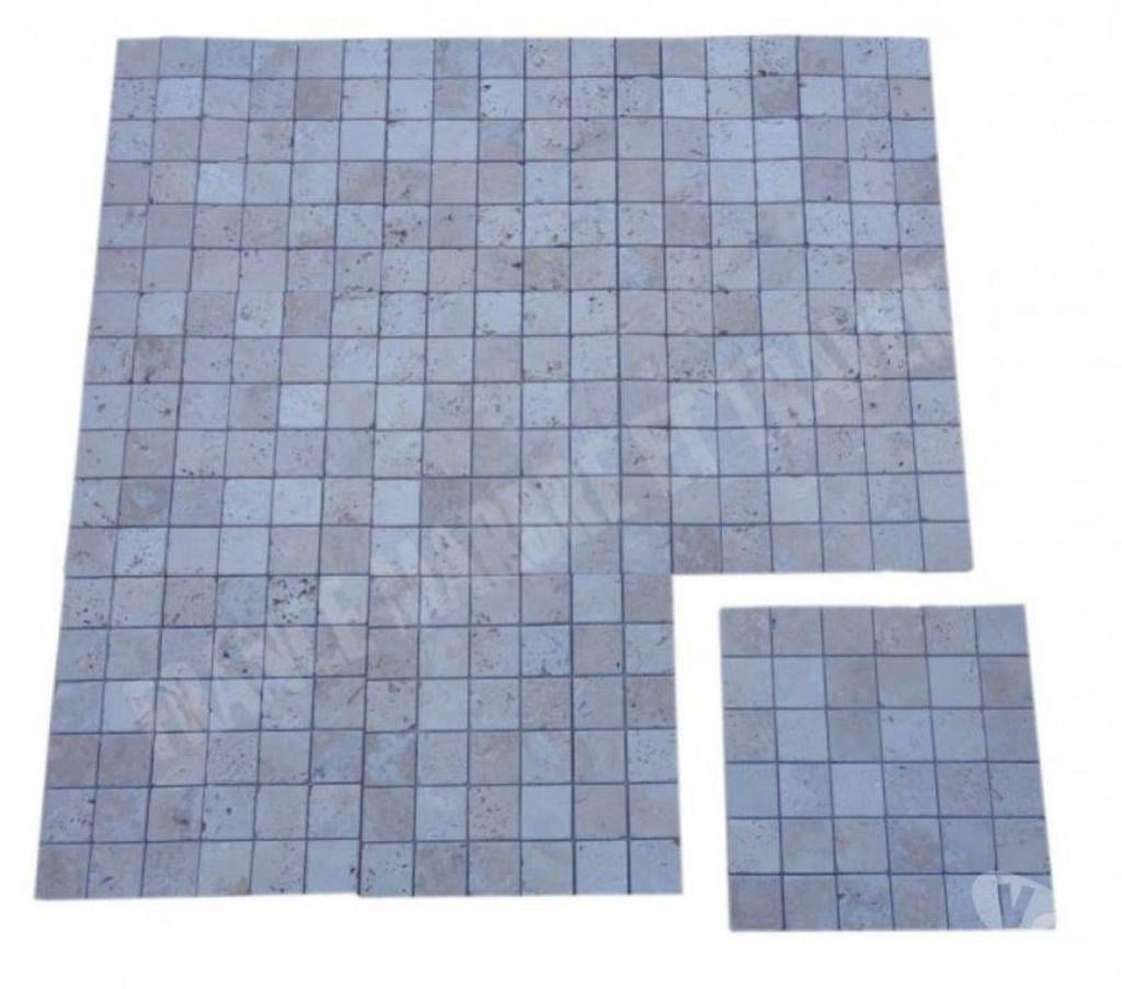  Bouches-du-Rhône Lancon Provence - 13680 - Photos Vivastreet Travertin Classique Clair Mosaïque 4,8x4,8 cm REF 2927