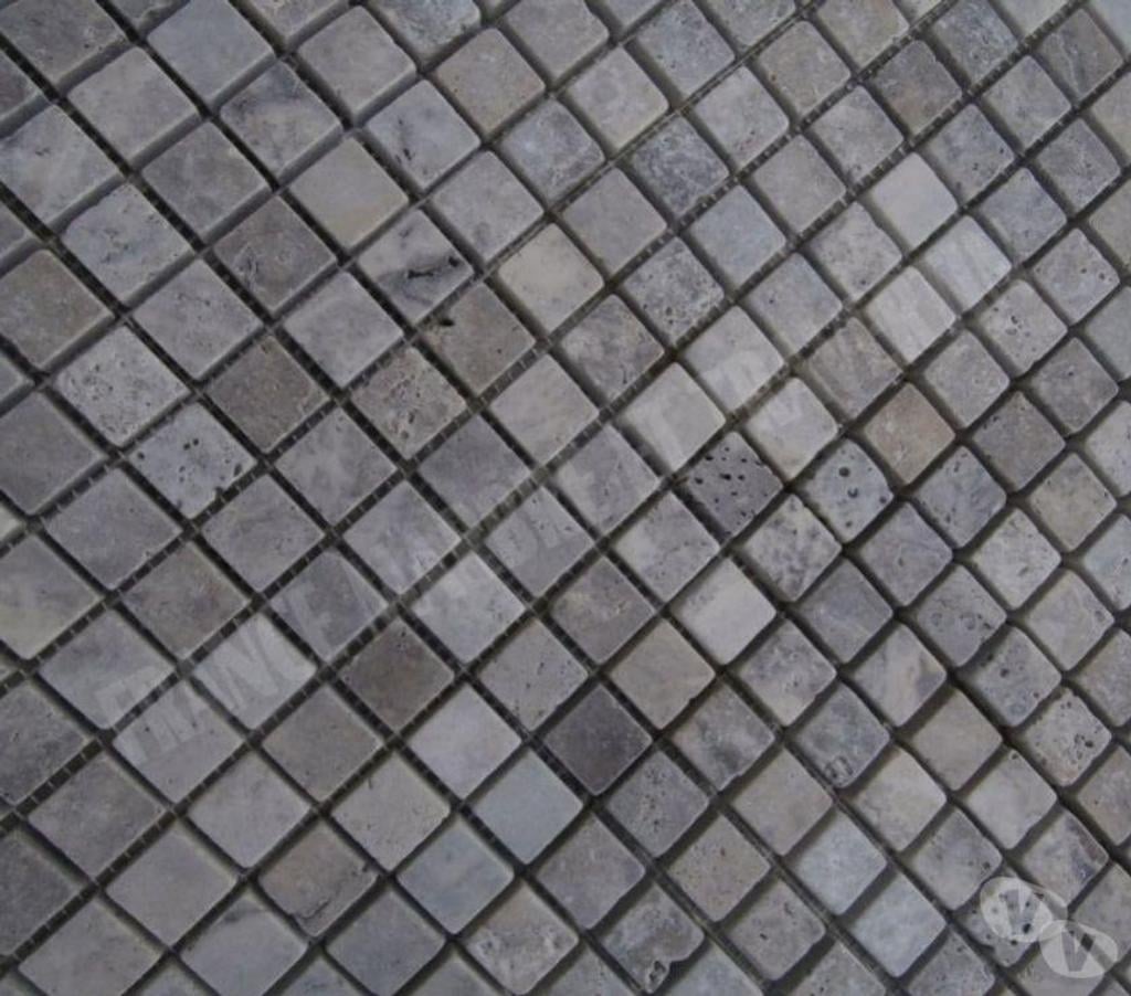  Var Forcalqueiret - 83136 - Photos Vivastreet Travertin Silver Gris Mosaïque 2,3x2,3 cm REF 465