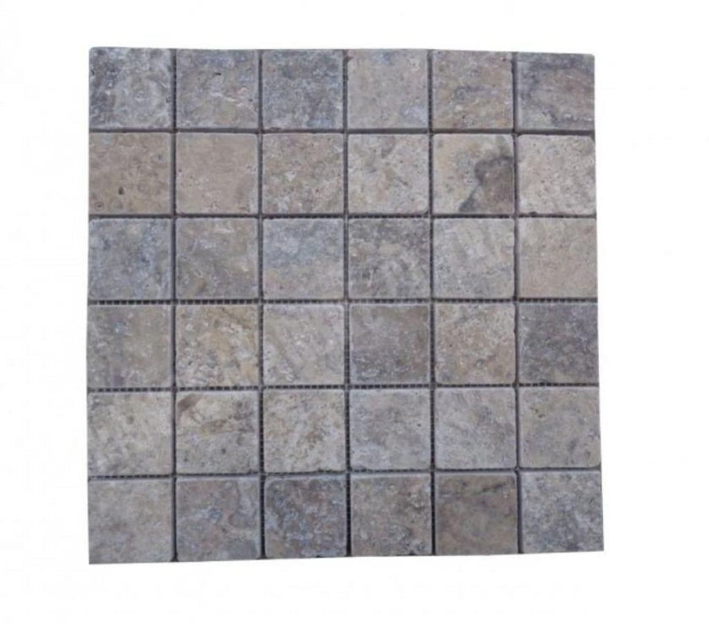  Bouches-du-Rhône Lancon Provence - 13680 - Photos Vivastreet Travertin Gris Silver Mosaïque 4,8x4,8 cm REF 1294