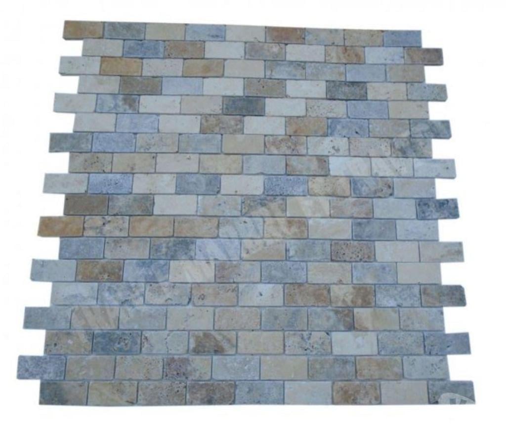  Bouches-du-Rhône Lancon Provence - 13680 - Photos Vivastreet Travertin Mixte Mosaïque 4 Couleur 4,8x10 cm REF 3134