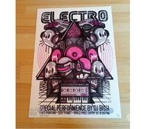 Affiche Electro - Bishop Parigo X Son-Vidéo.com (Neuve)