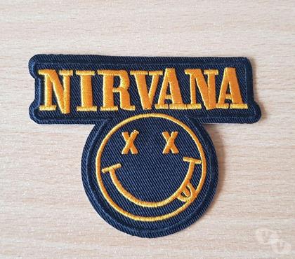 Collections Carnon Hérault - Photos Vivastreet écusson brodé logo nirvana 9,5×7,5 cm Thermocollant