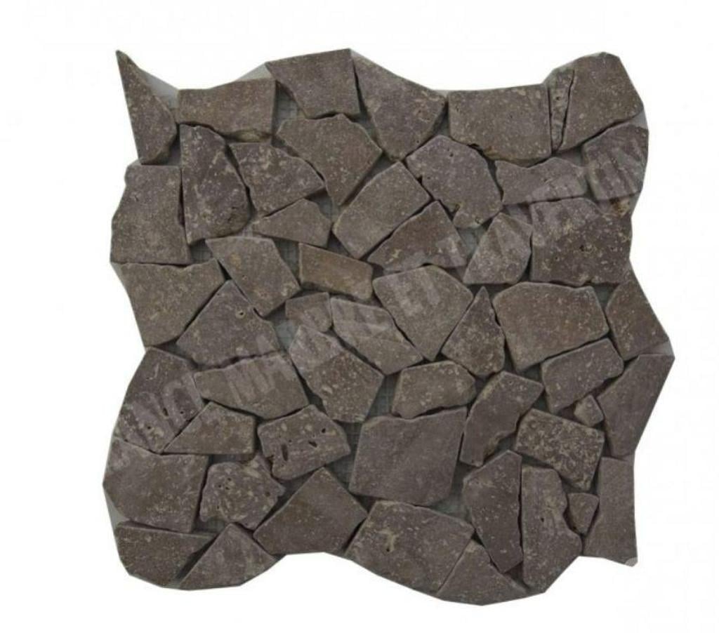  Var Forcalqueiret - 83136 - Photos Vivastreet Travertin Noce Marron Mosaïque Modèle Opus Galet REF 522