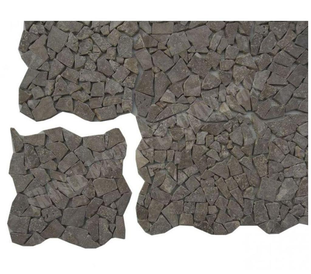  Bouches-du-Rhône Lancon Provence - 13680 - Photos Vivastreet Travertin Noce Marron Mosaïque Modèle Opus Galet REF 522