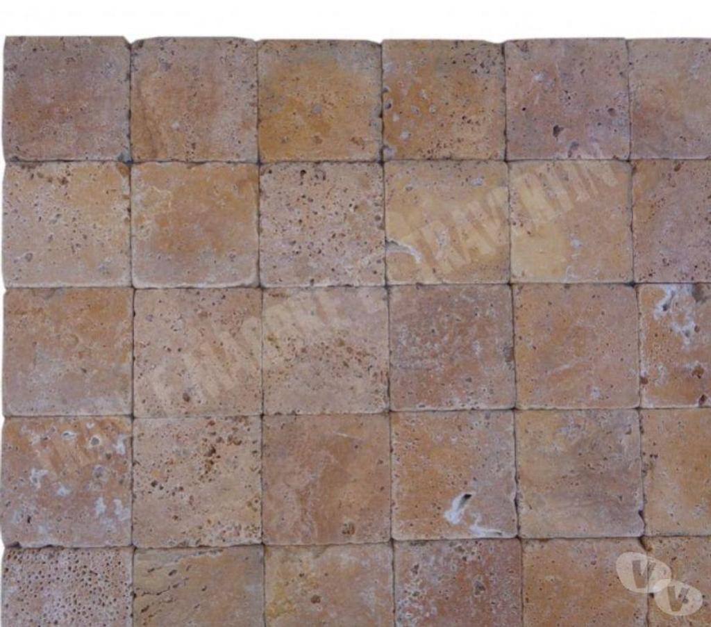  Var Forcalqueiret - 83136 - Photos Vivastreet Travertin Jaune Or 10x10 cm REF 775