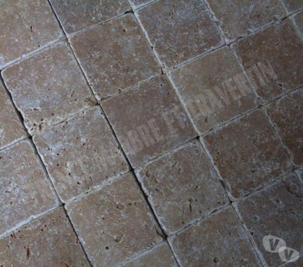  Var Forcalqueiret - 83136 - Photos Vivastreet Travertin Noce Marron 10x10 cm REF 320
